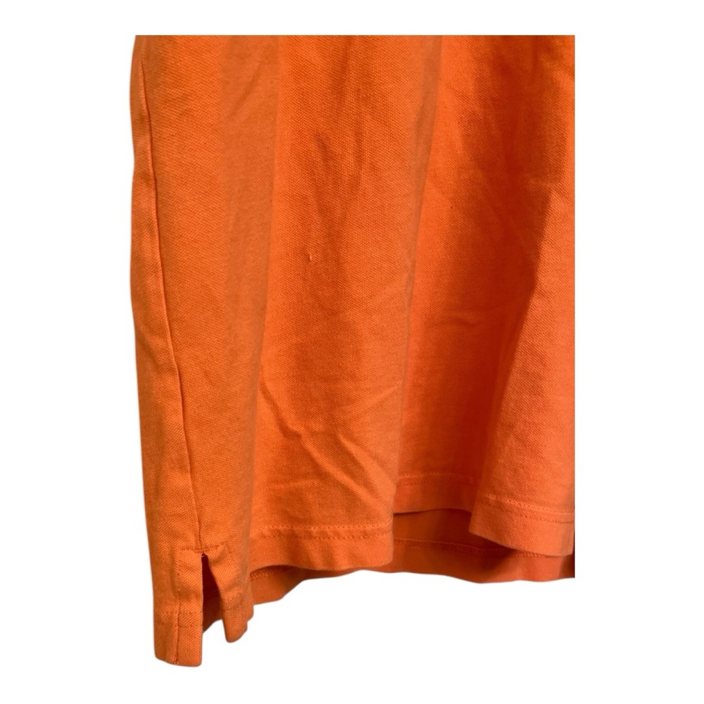Hollister Men’s Orange Stretch Polo Shirt Size Small‎ - Picture 6 of 7